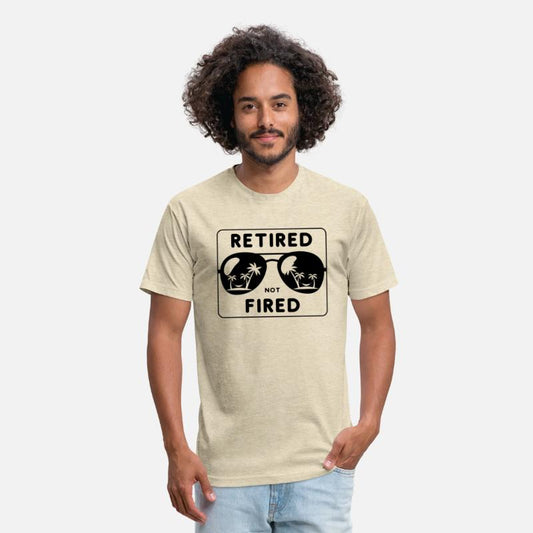 Retired Not Fired Sunglasses Palm Trees.