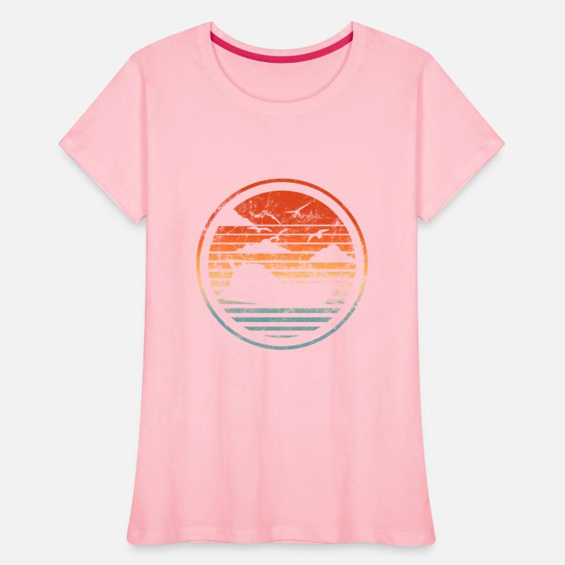 Retro Motorboat Captain Sunset Vintage