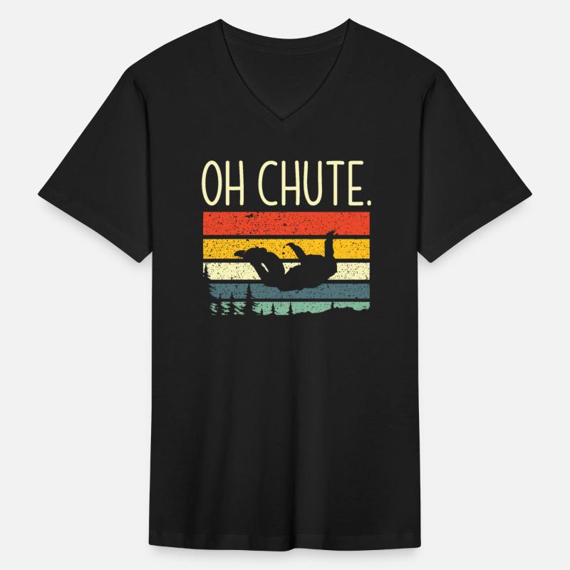 Retro Skydiving Skydiving Skydiver