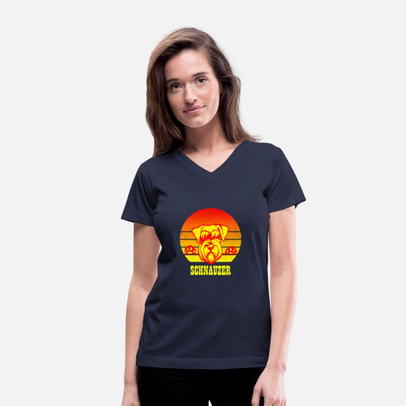 Retro sunset Dog Lover design vintage
