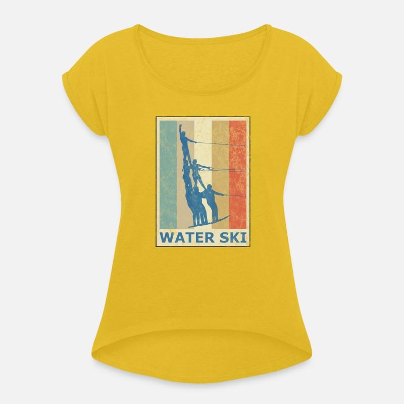 Retro Vintage Style Water Ski Water Sports