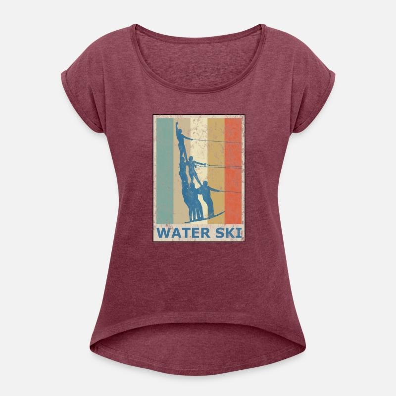 Retro Vintage Style Water Ski Water Sports