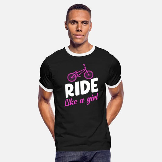 Ride Like A Girl BMX Racing Automobile Triathlon
