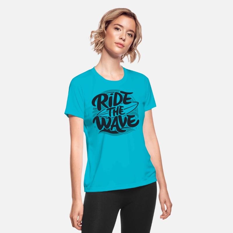 Ride the wave surfing surfboard summer holiday