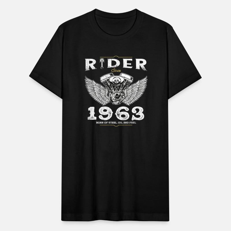 Rider Since 1963 - 62 Years, Still Burning Gas