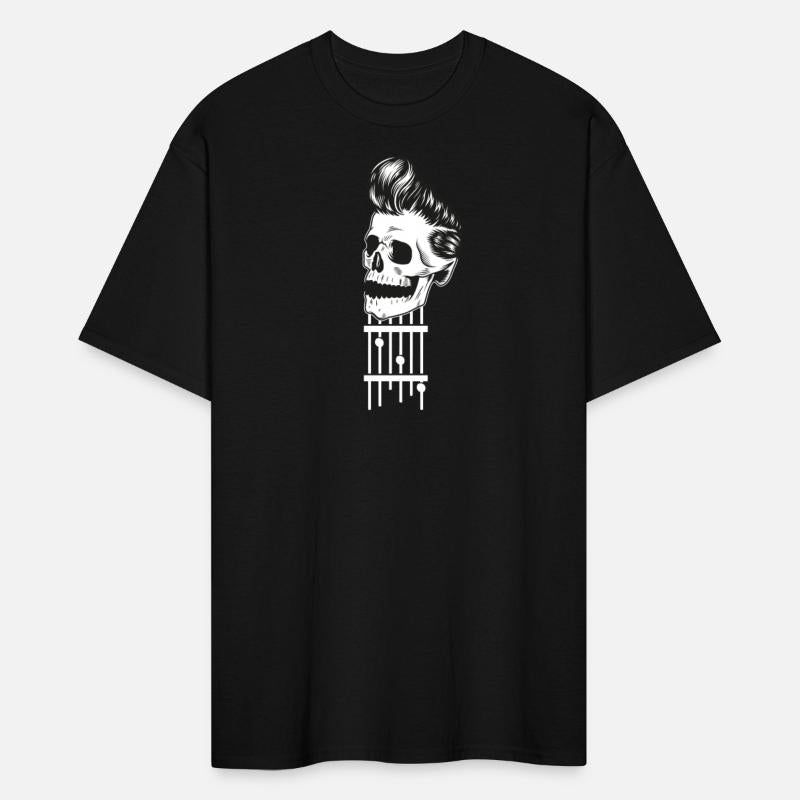 Rock N Roll Skeleton Head -Sweet Rock On Guitar