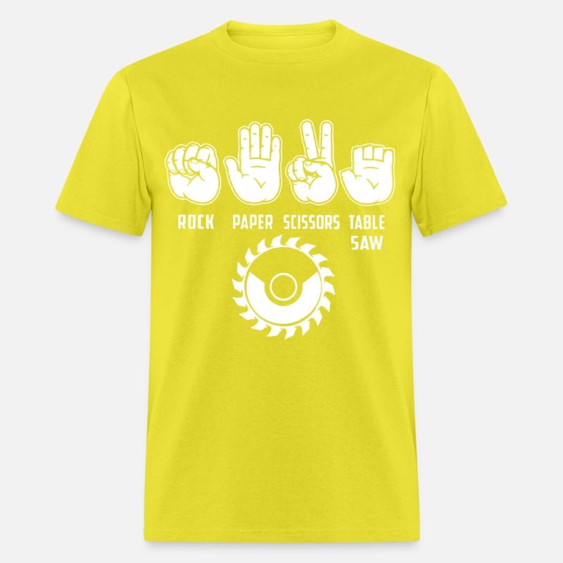 rock paper scissors table saw carpenter engineer