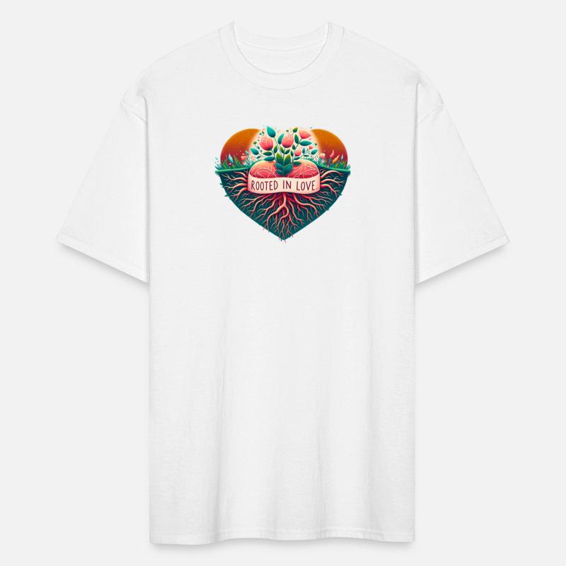 Rooted in Love: A heart-shaped garden