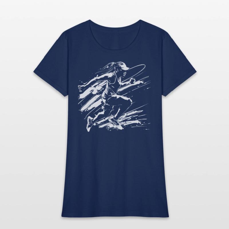 Runner Girl Streetart