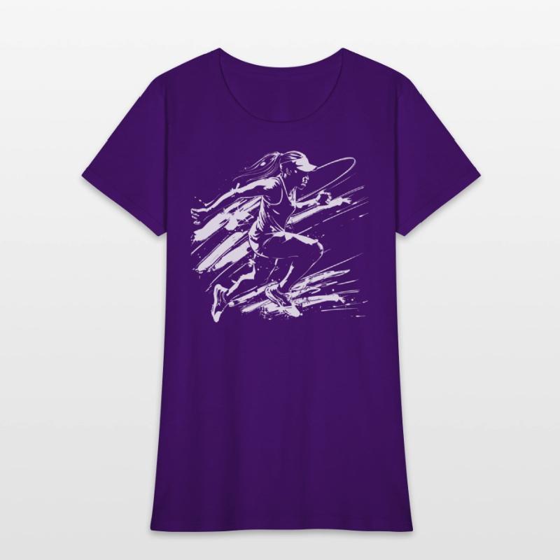 Runner Girl Streetart