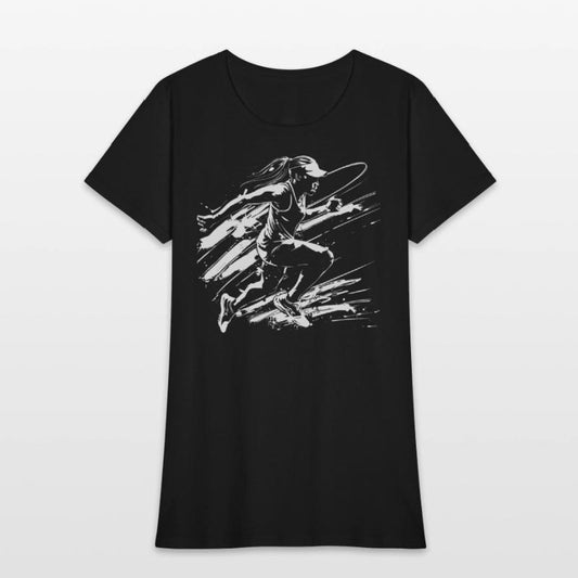 Runner Girl Streetart