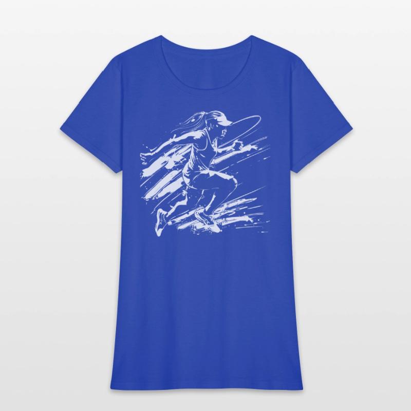 Runner Girl Streetart