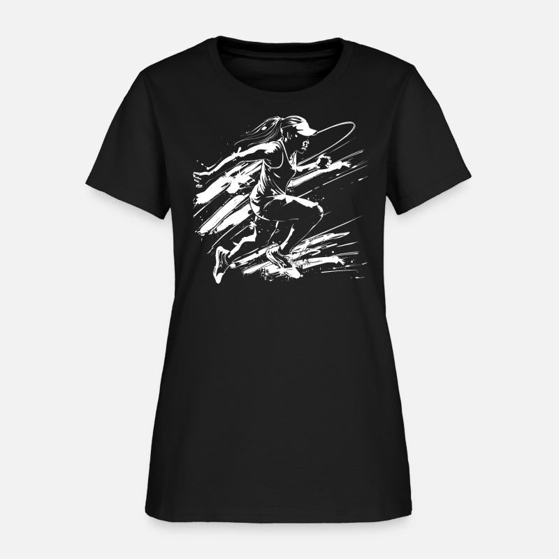 Runner Girl Streetart