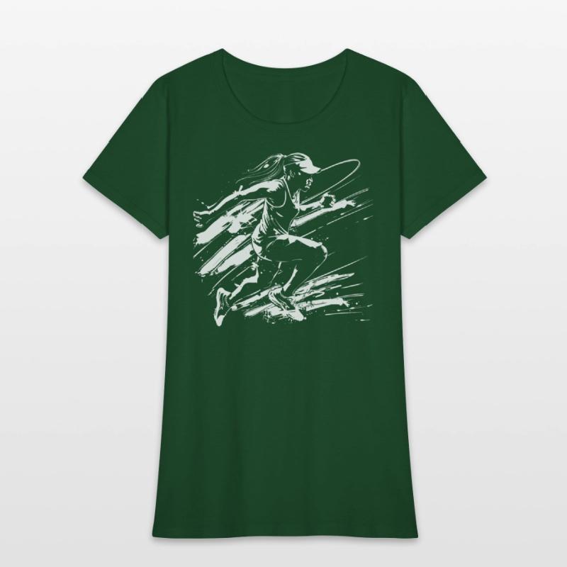 Runner Girl Streetart