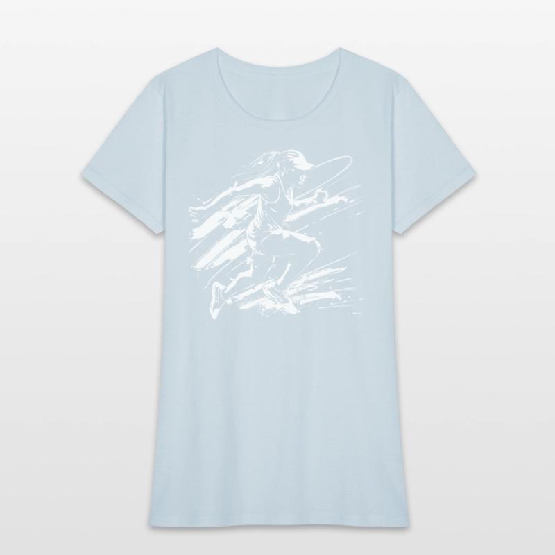 Runner Girl Streetart