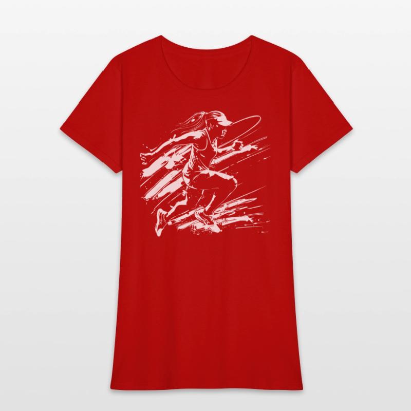 Runner Girl Streetart