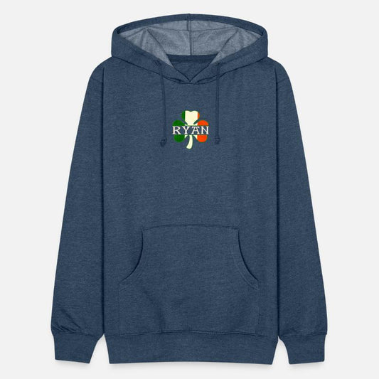 Ryan Irish Surname Ireland Flag Shamrock