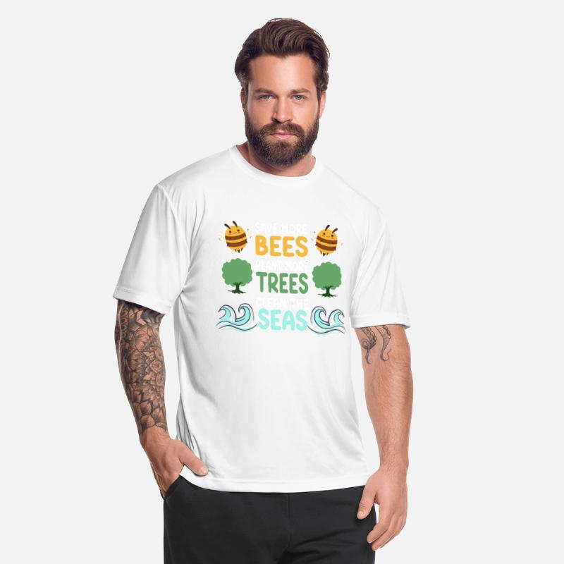 Save More Bees Plant More Trees Clean The Seas