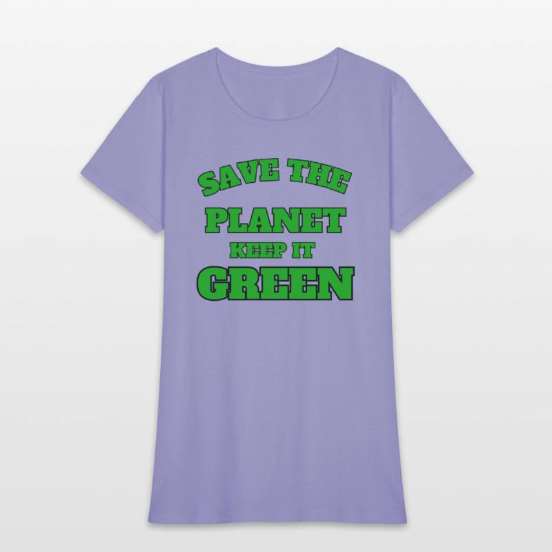 save the planet keeps it green