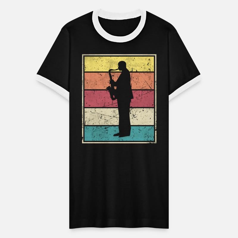 Saxophone Playing Man