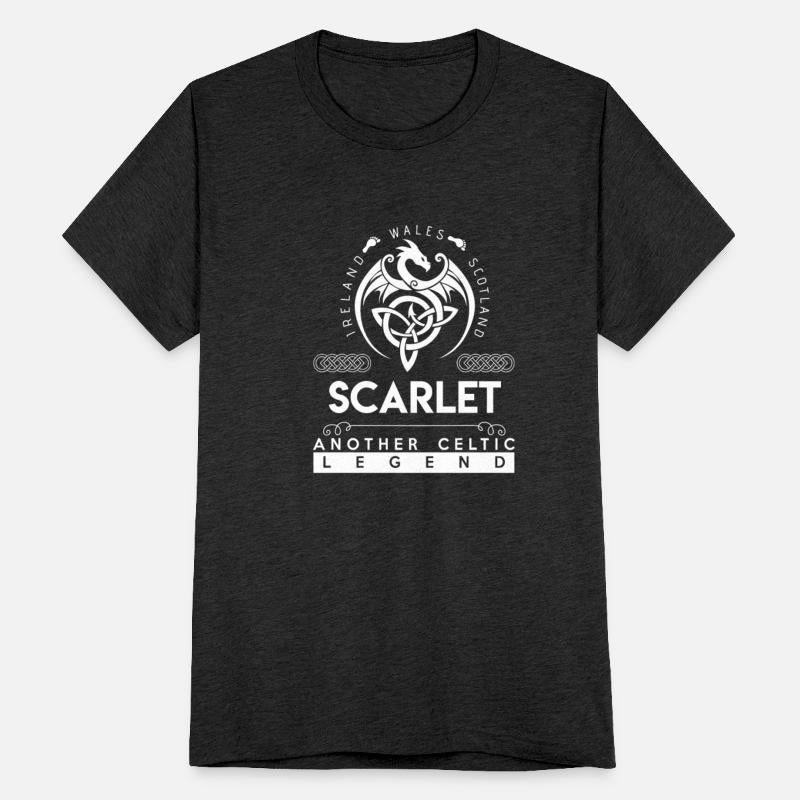 Scarlet Name T Shirt - Scarlet Another Celtic Lege