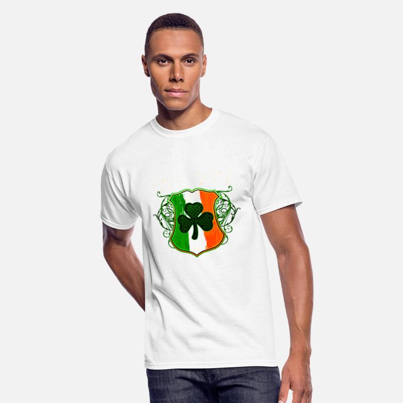 Scott Irish Surname Ireland Flag Shield Shamrock