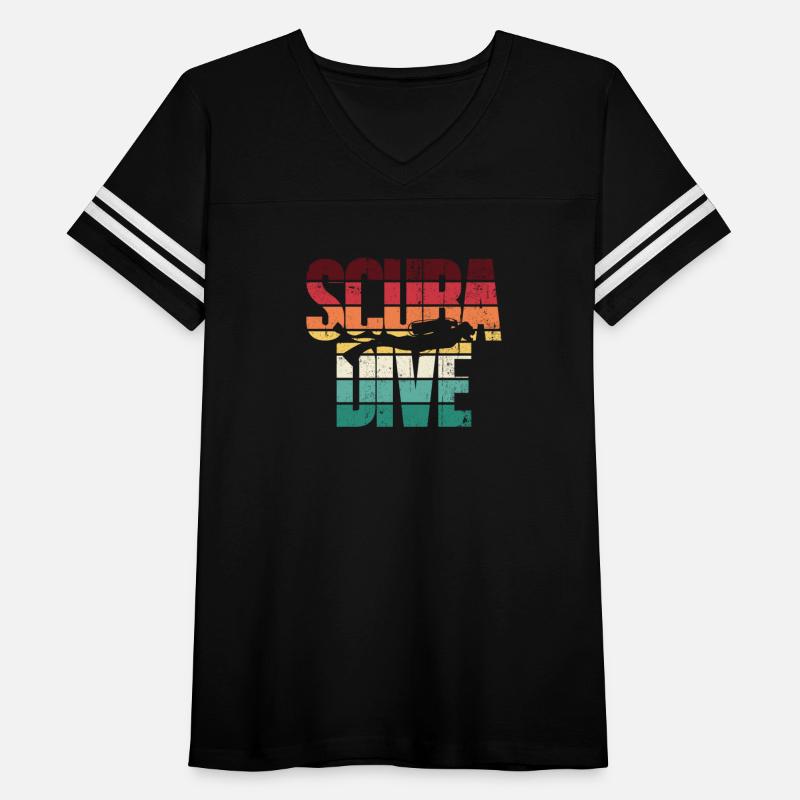 Scuba dive vintage retro