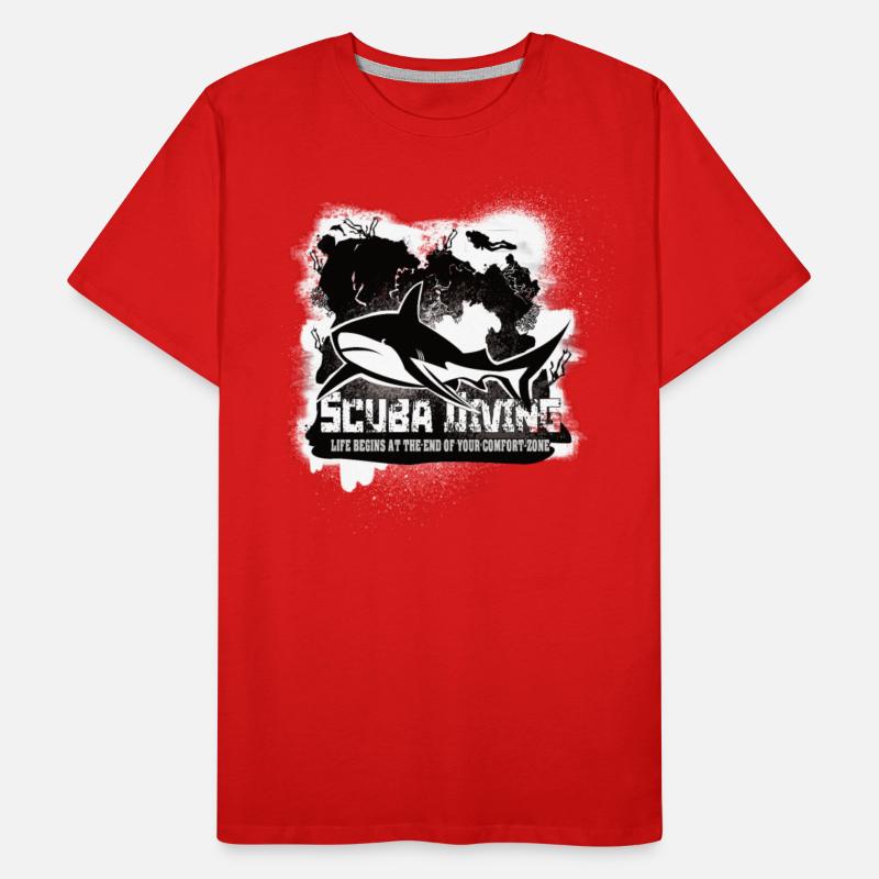 Scuba Diving Shark Reef End of the Comfort Zone