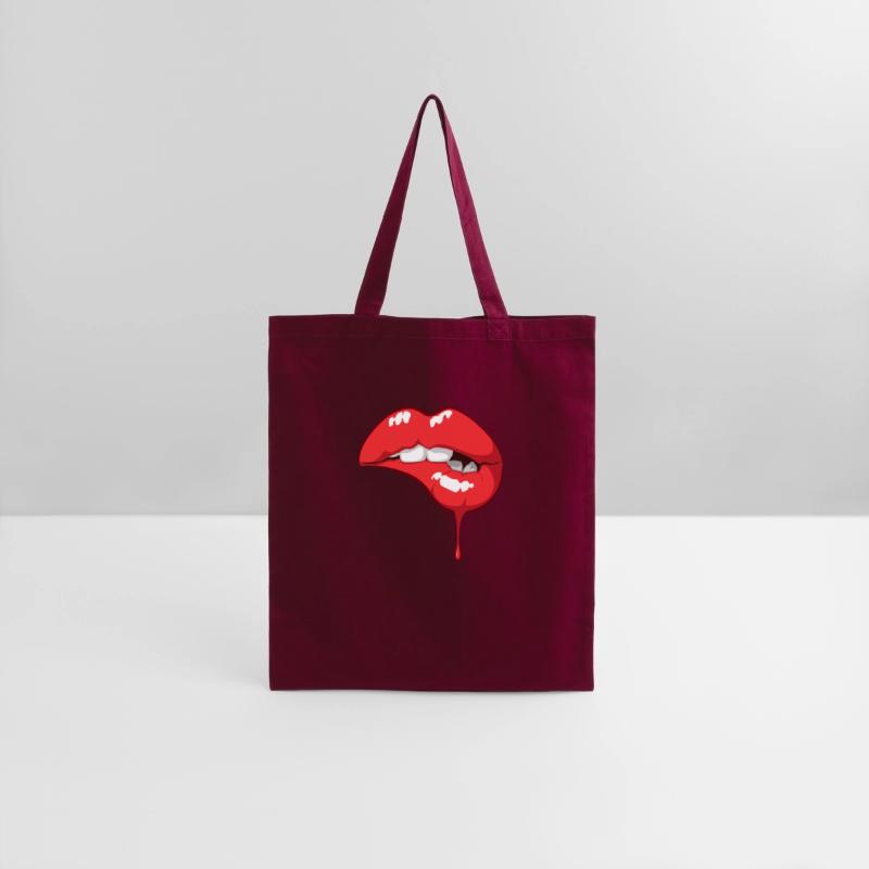 sexy lips with melted ink