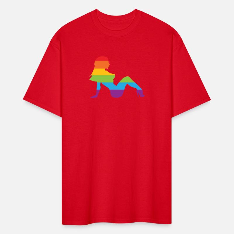 Sexy Retro Mudflap Girl Lesbian Pride LGBT