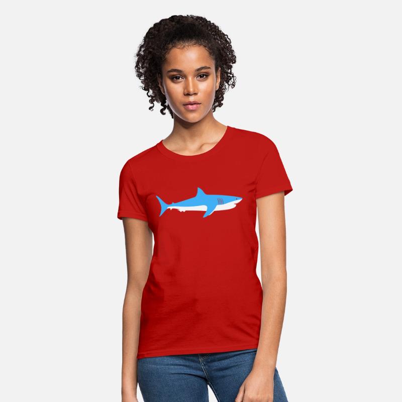 Shark True Graphic Print