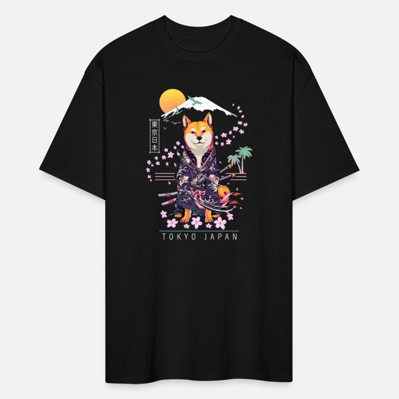 Shiba Inu Dog Japanese Aesthetic Cherry Blossom