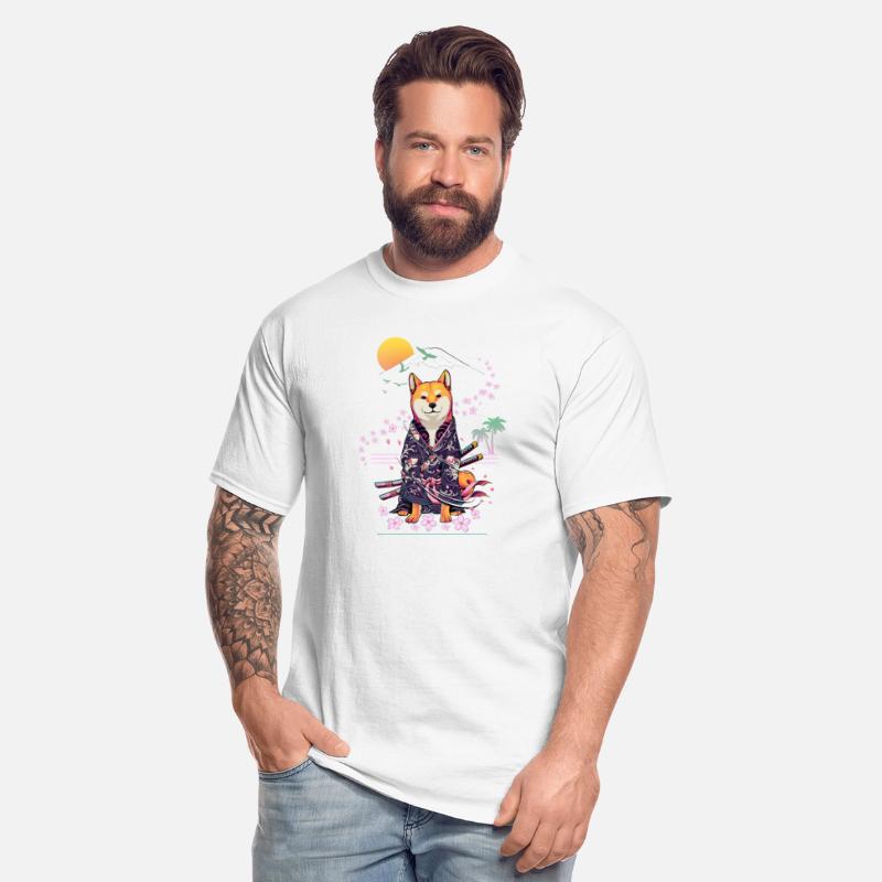 Shiba Inu Dog Japanese Aesthetic Cherry Blossom