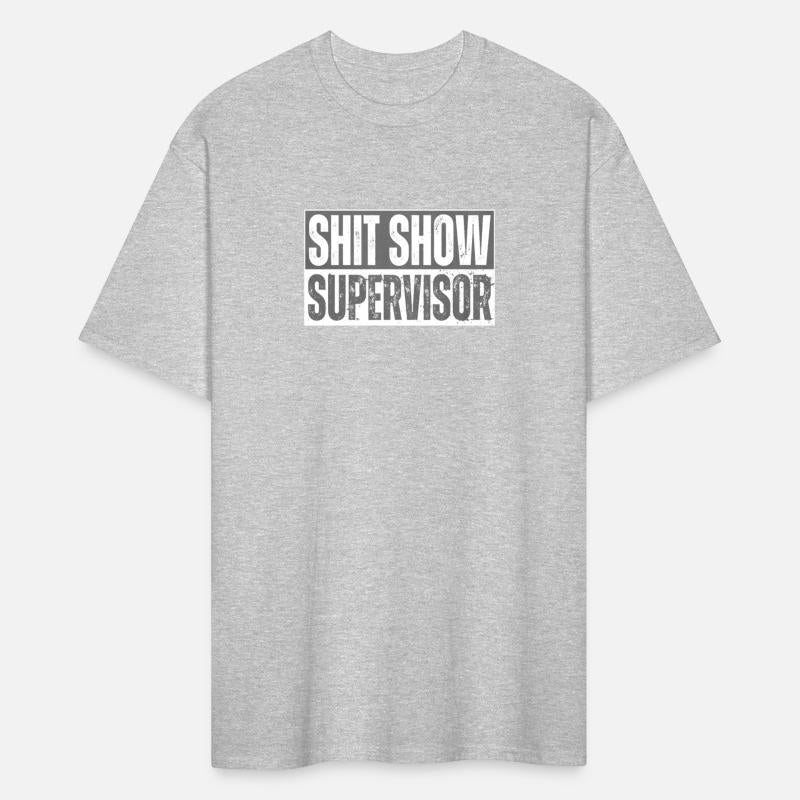 Shit Show Supervisor humor Distressed Essential