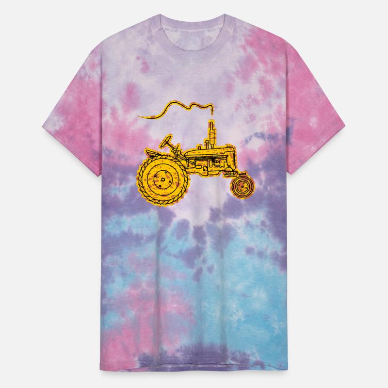 silhouette of an old farming machines