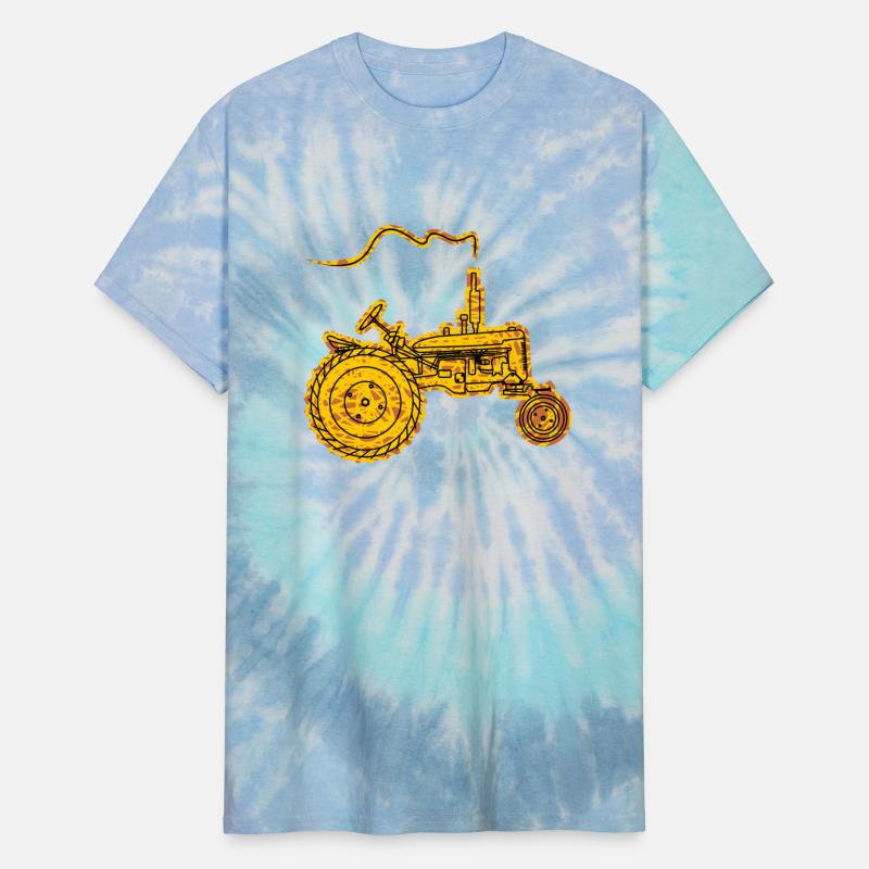 silhouette of an old farming machines