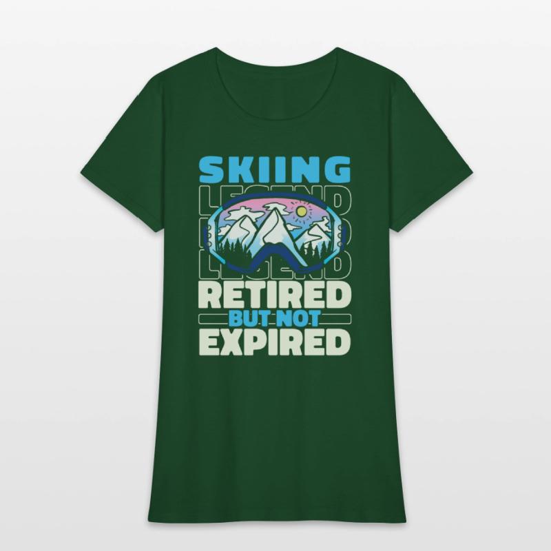 Skiing Skier Retired