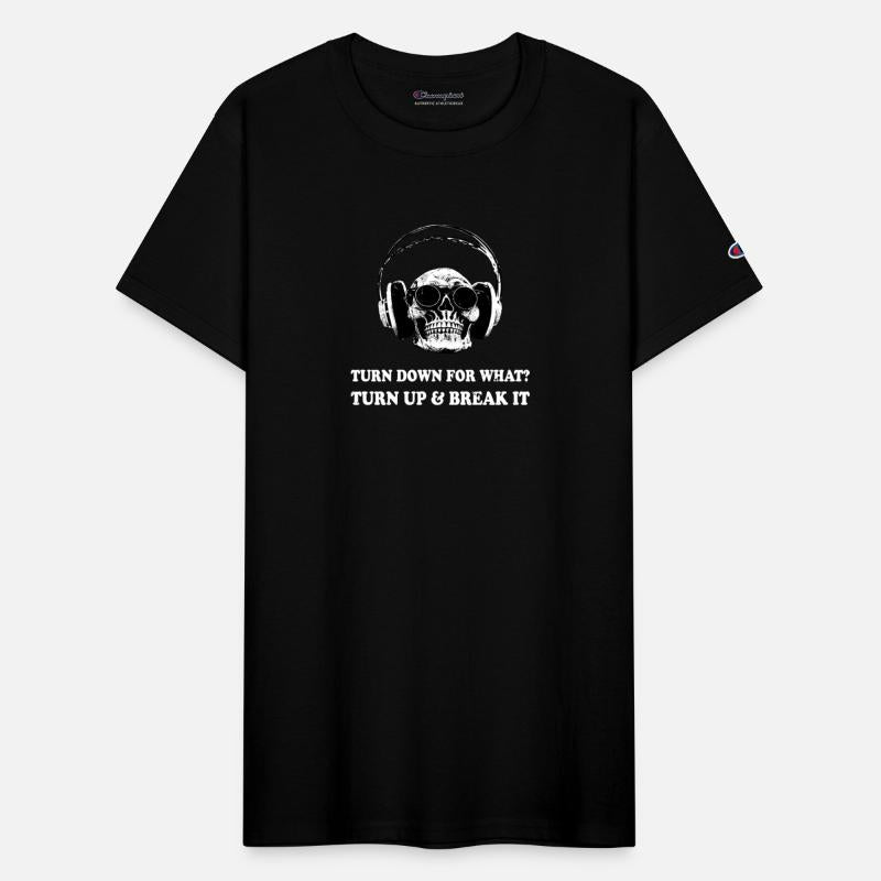 Skull Headset Party Vibe T-Shirt