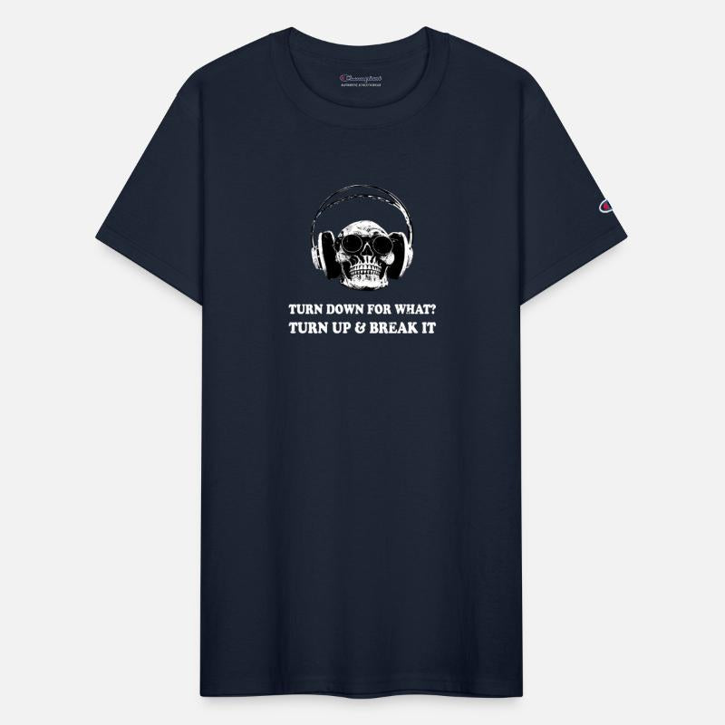Skull Headset Party Vibe T-Shirt