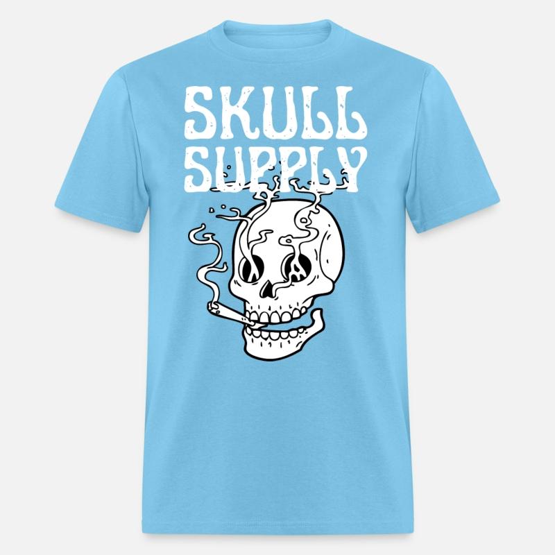 Skull Streetwear Edgy Black & White Tee Collection