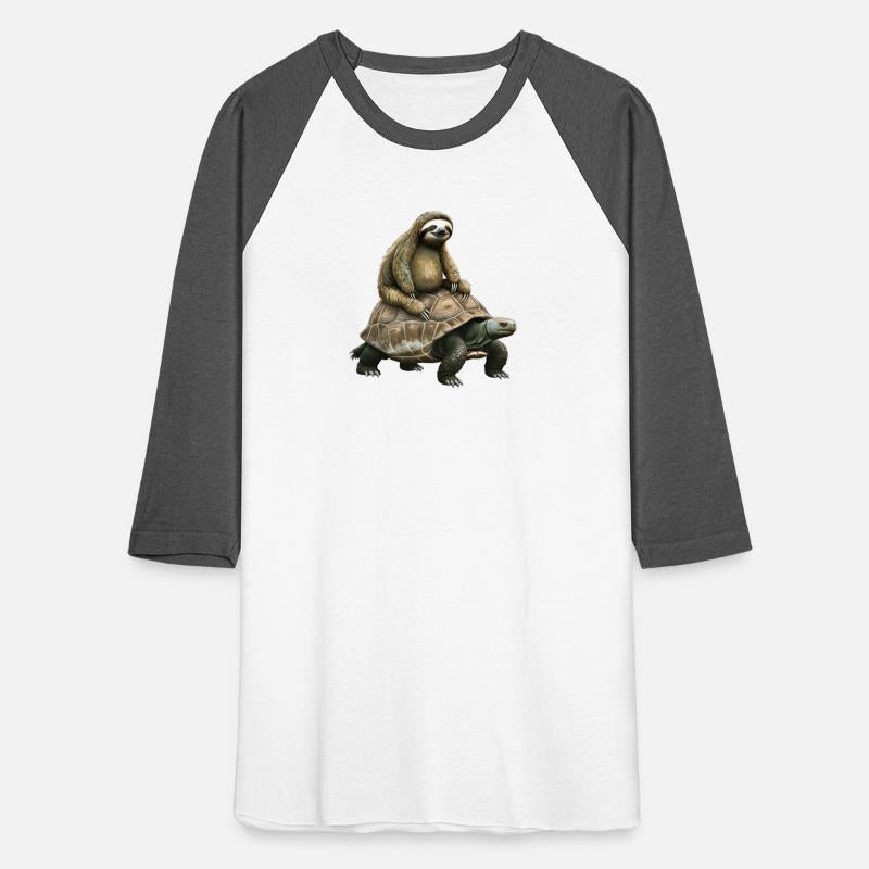 Slow Journey: Sloth on Tortoise's Back