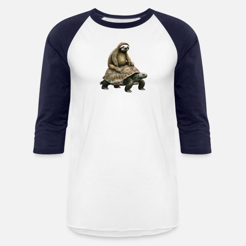 Slow Journey: Sloth on Tortoise's Back