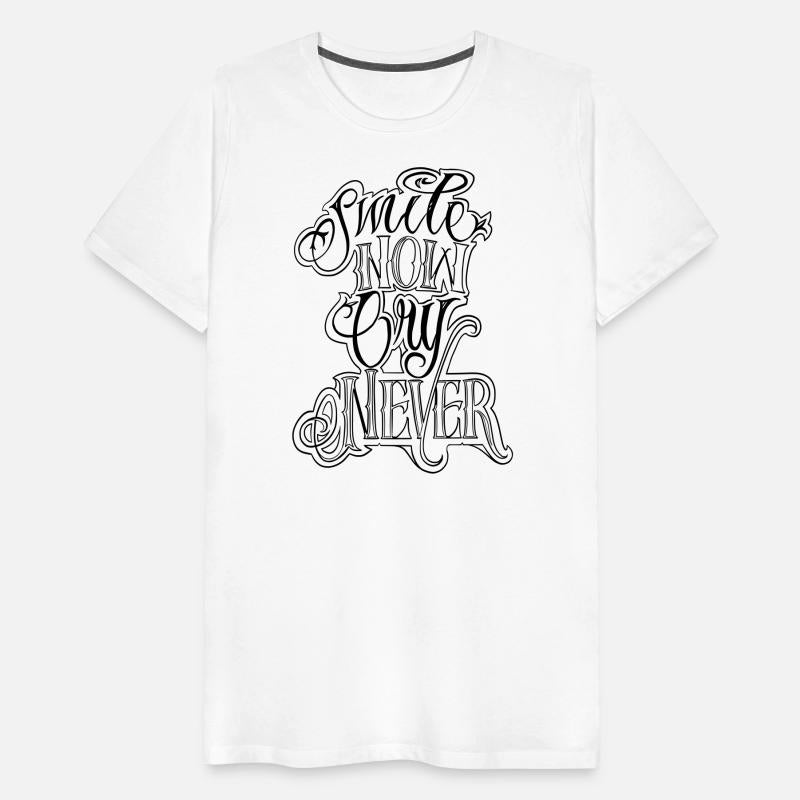 Smile now cry never - black