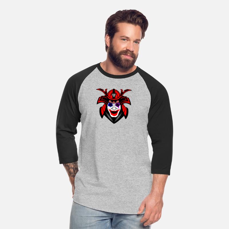 Smiling Samurai with Menpo Mask