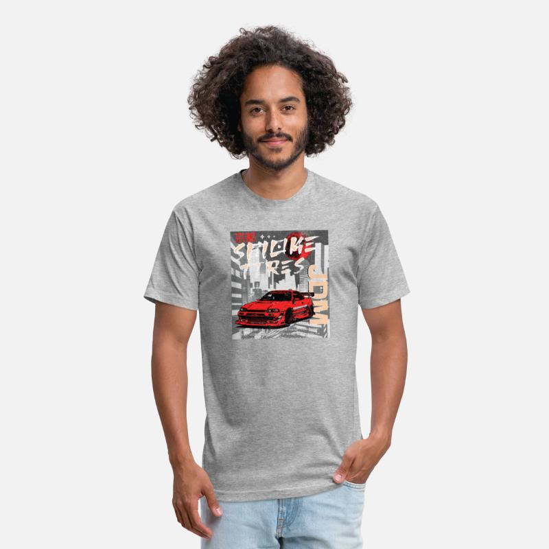 Smoke tires,drift racing japanese car