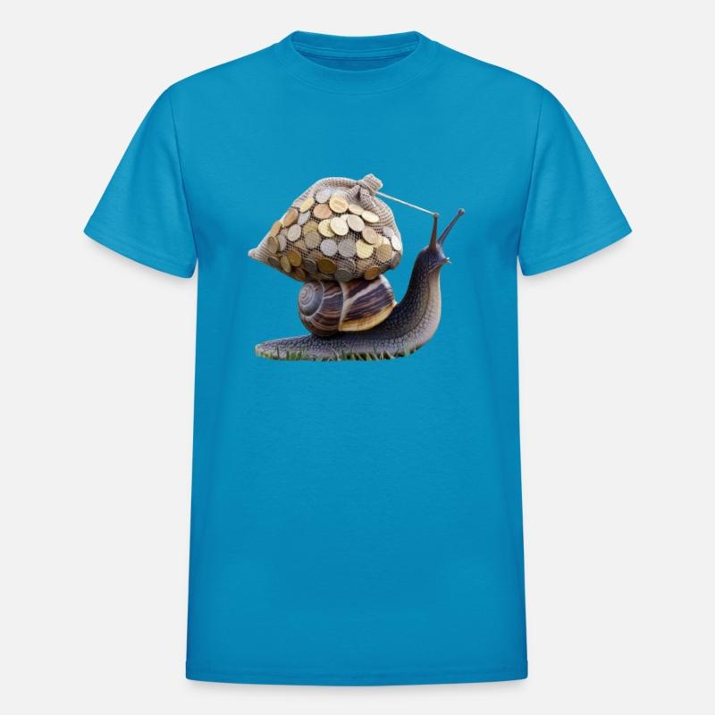 Snail Carrying Coins