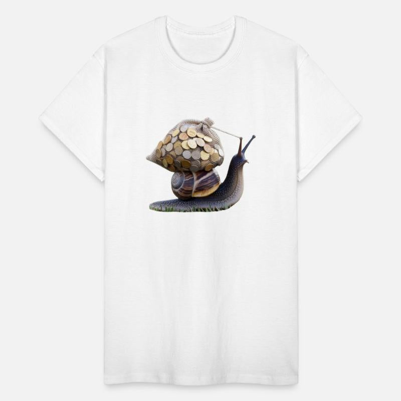 Snail Carrying Coins