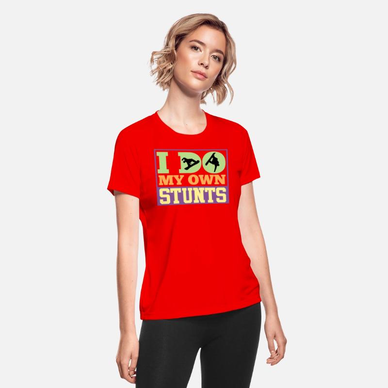Snowboard Freestyle Do My Own Stunts Shirt