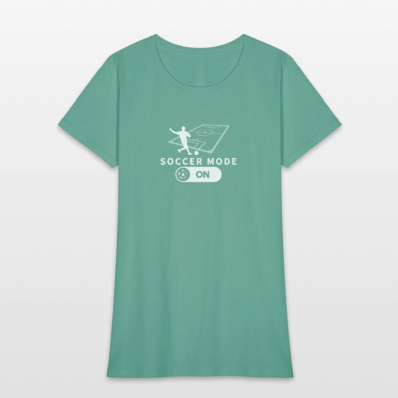 Soccer Mode On Funny Soccer Player