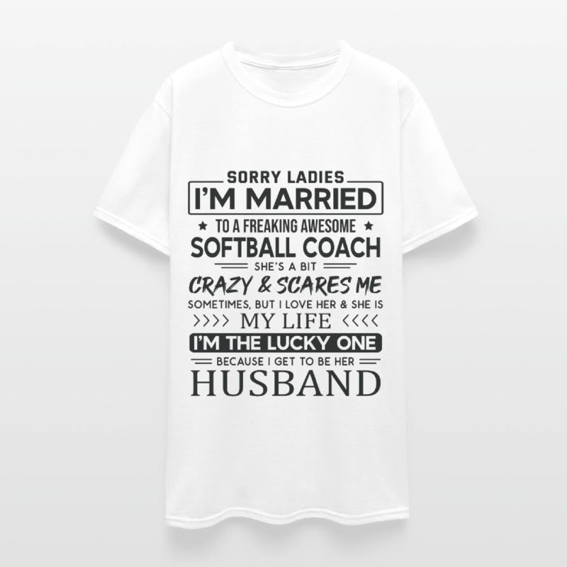 Softball Coach Funny Saying For Husband